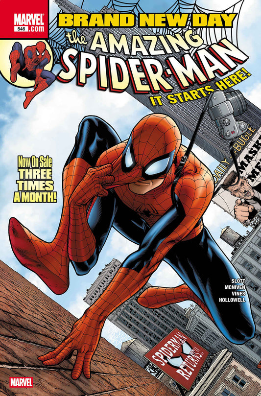 AMAZING SPIDER-MAN #546 FACSIMILE EDITION CVR B FOIL VAR