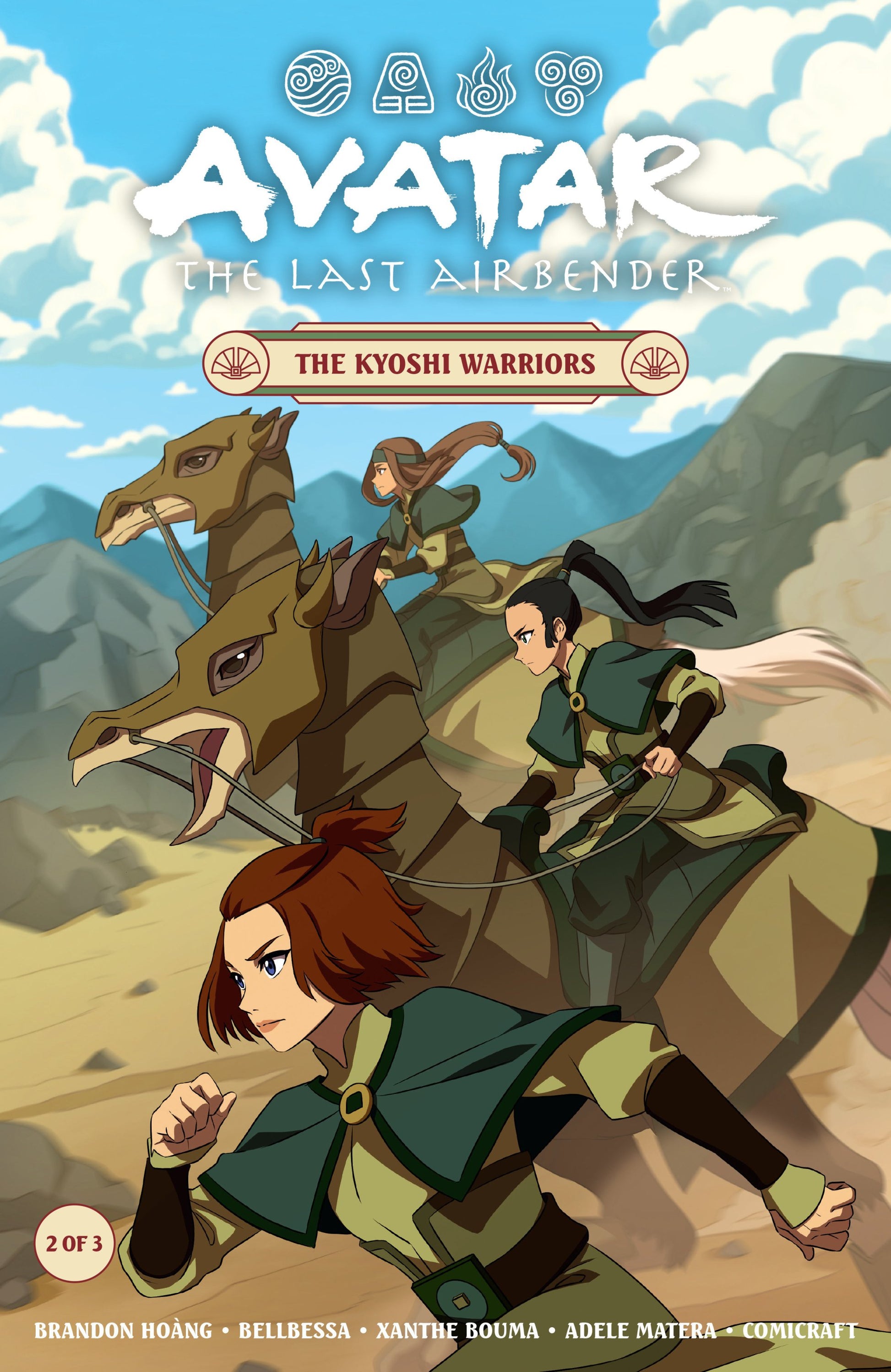 AVATAR THE LAST AIRBENDER--THE KYOSHI WARRIORS #2 CVR A DANIELLE WEIRES