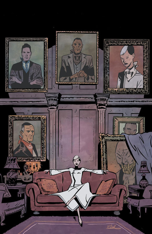 FALL OF THE HOUSE OF SLAUGHTER #1 C VAR FULL ART CHARRETIER CVR C