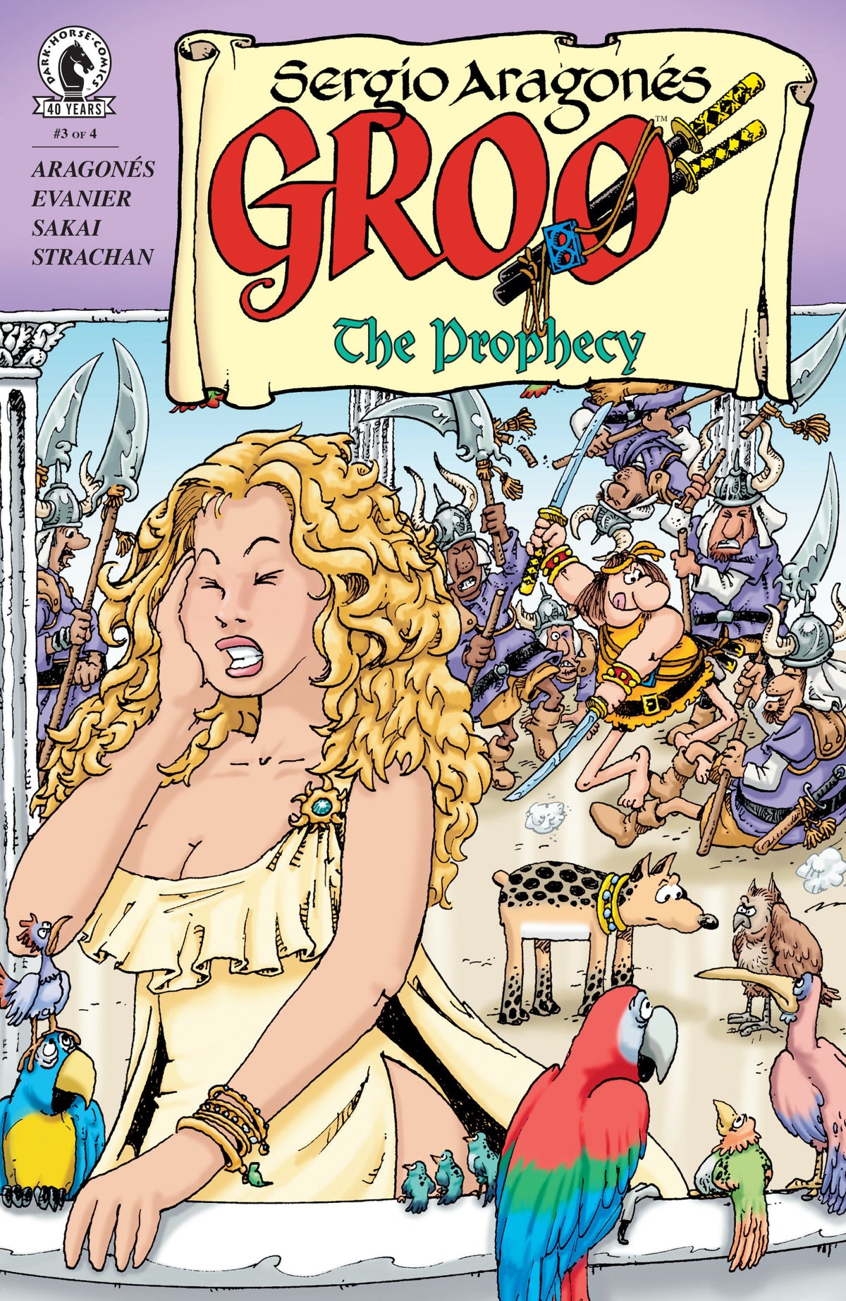 GROO THE PROPHECY #3 CVR A SERGIO ARAGONS