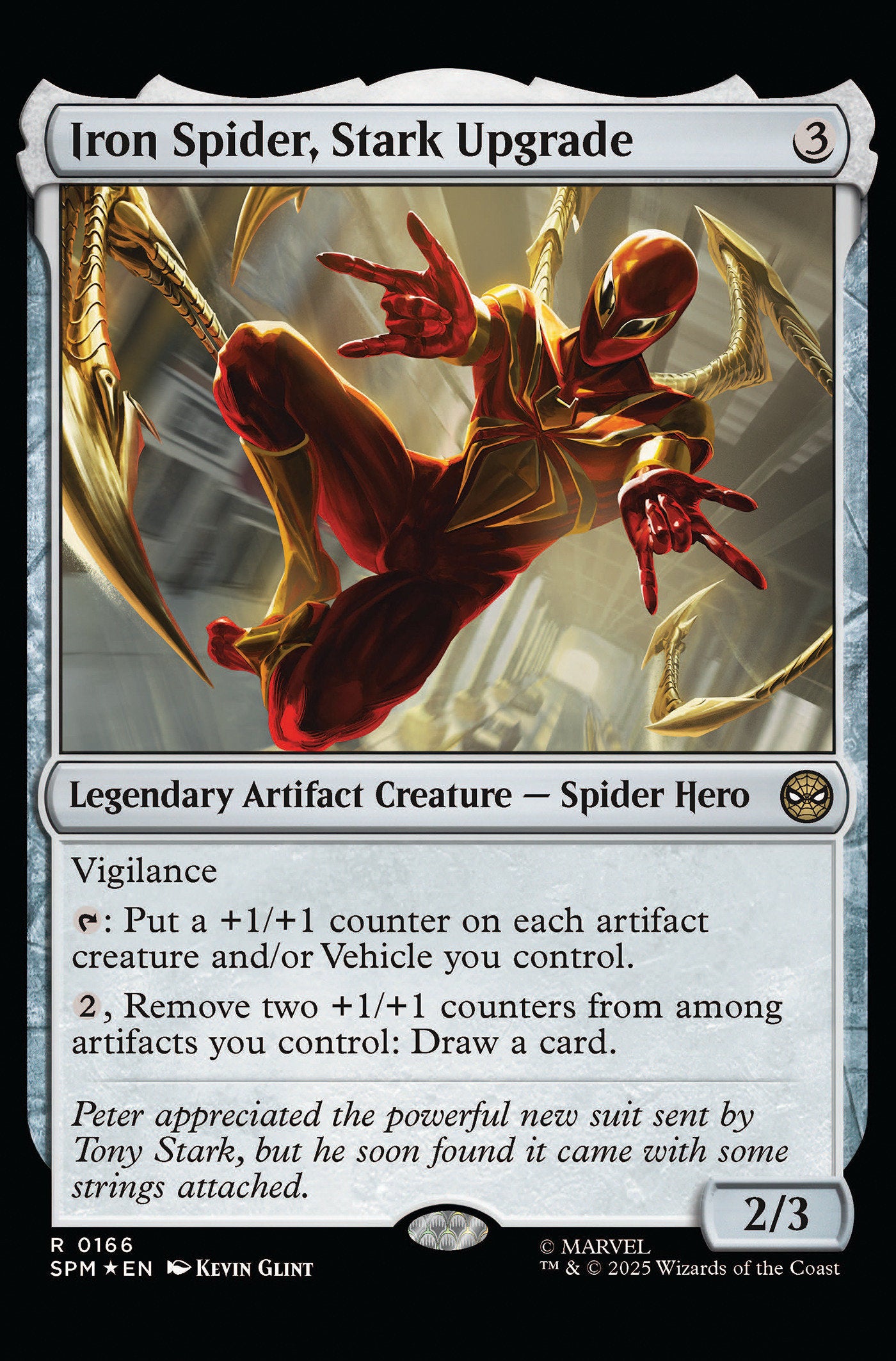 IRON MAN #5 CVR E KEVIN GLINT MAGIC THE GATHERING VAR
