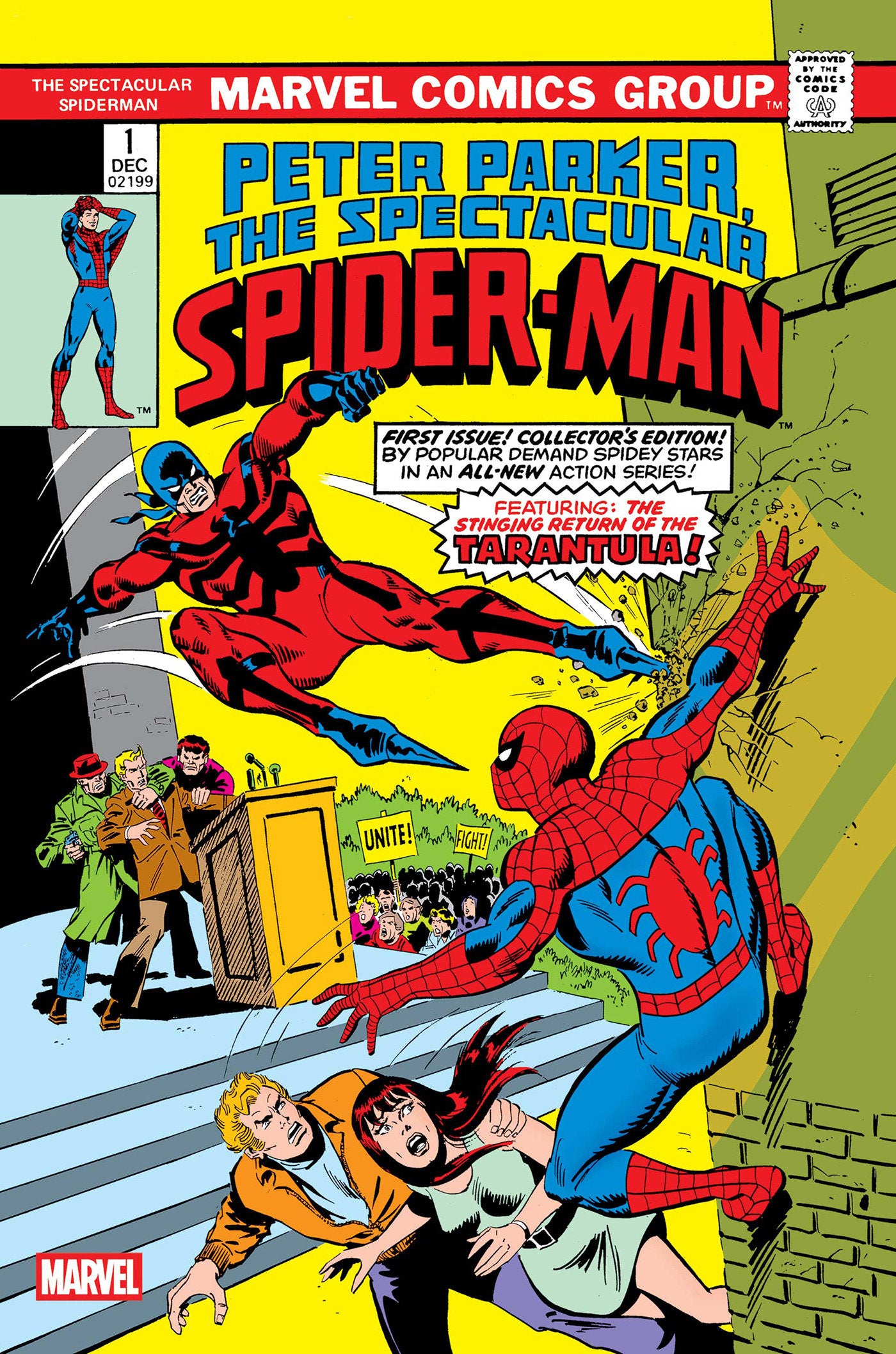 PETER PARKER THE SPECTACULAR SPIDER-MAN #1 FACSIMILE EDITION CVR A