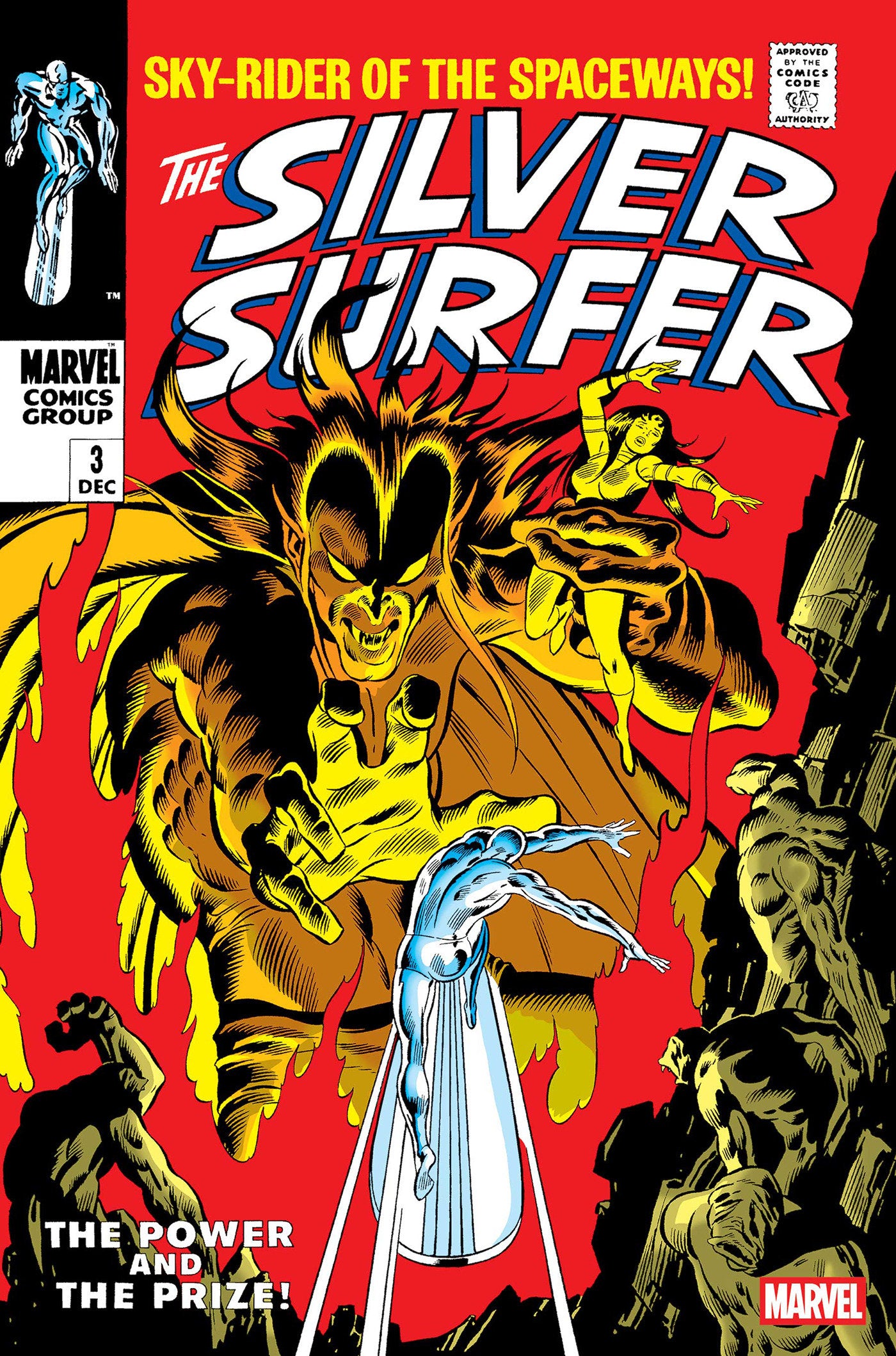 SILVER SURFER #3 FACSIMILE EDITION CVR A