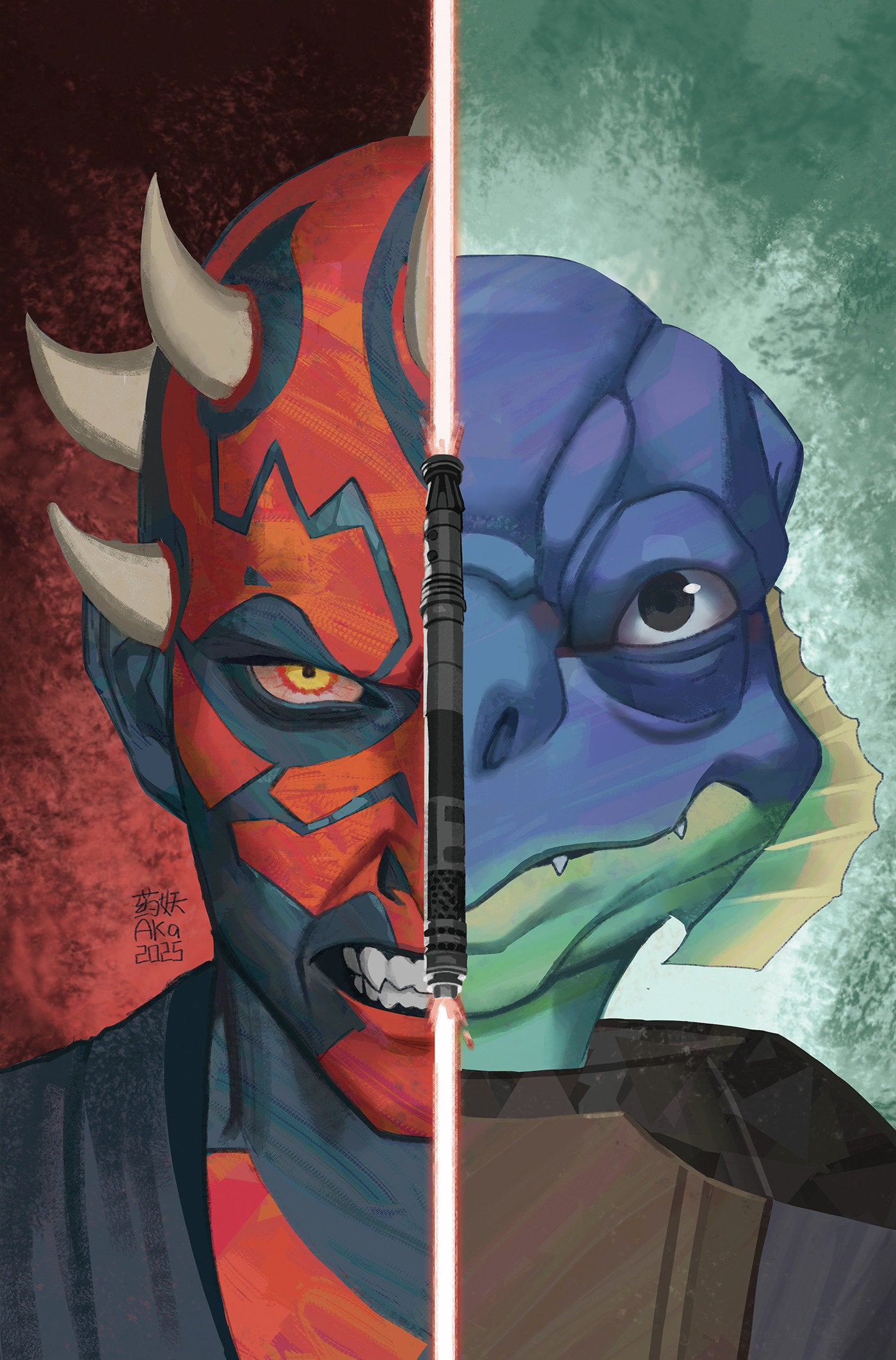 STAR WARS SHADOW OF MAUL #3 CVR B AKA HEADSHOT VIRGIN VAR