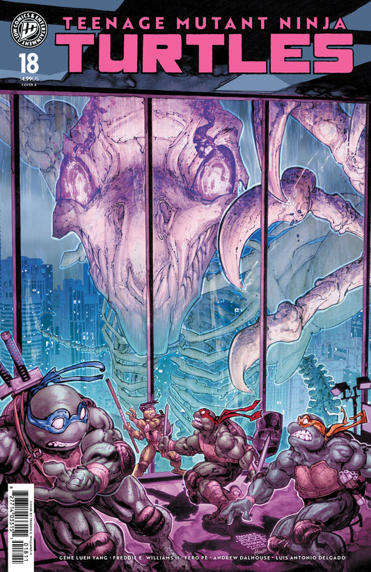 TEENAGE MUTANT NINJA TURTLES #18 CVR A WILLIAMS II