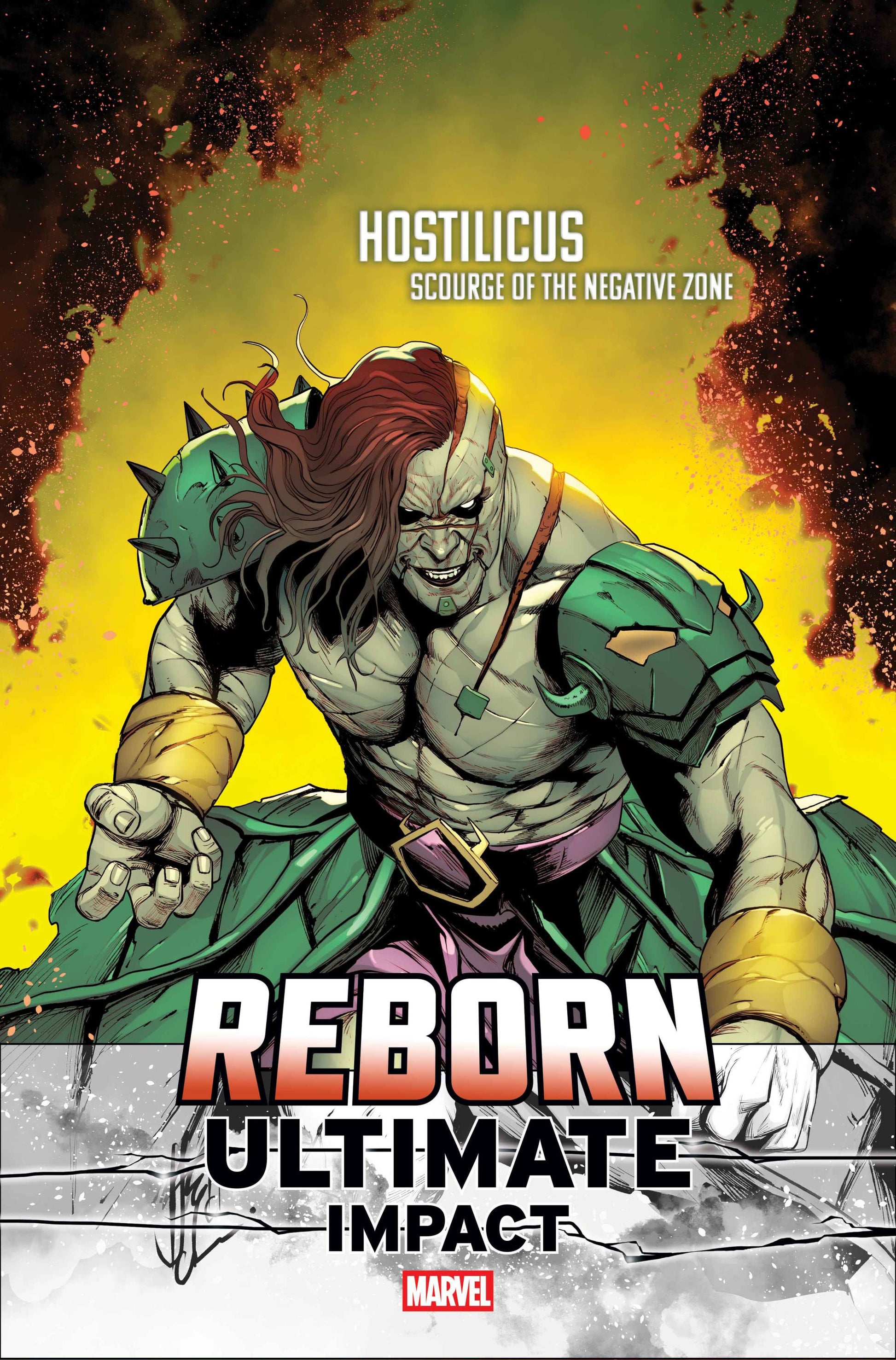ULTIMATE IMPACT REBORN #1 CVR G STEFANO CASELLI HOSTILICUS FIRST APPEARANCE VAR