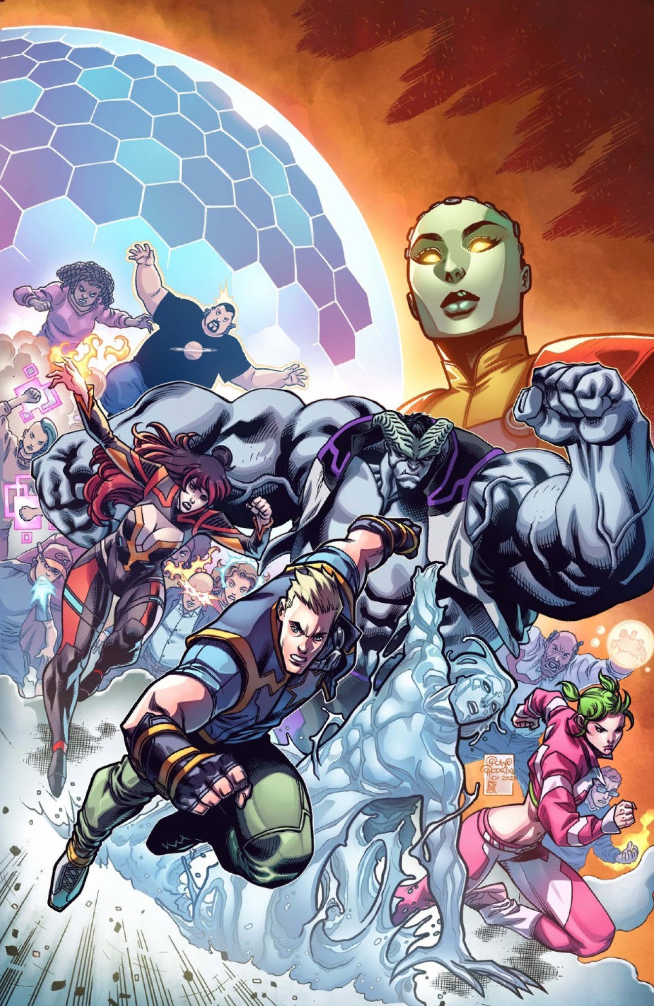 VALIANT BEYOND ALL-NEW HARBINGER #8--RISEN #2 VAR C RODRIX FULL ART CVR C