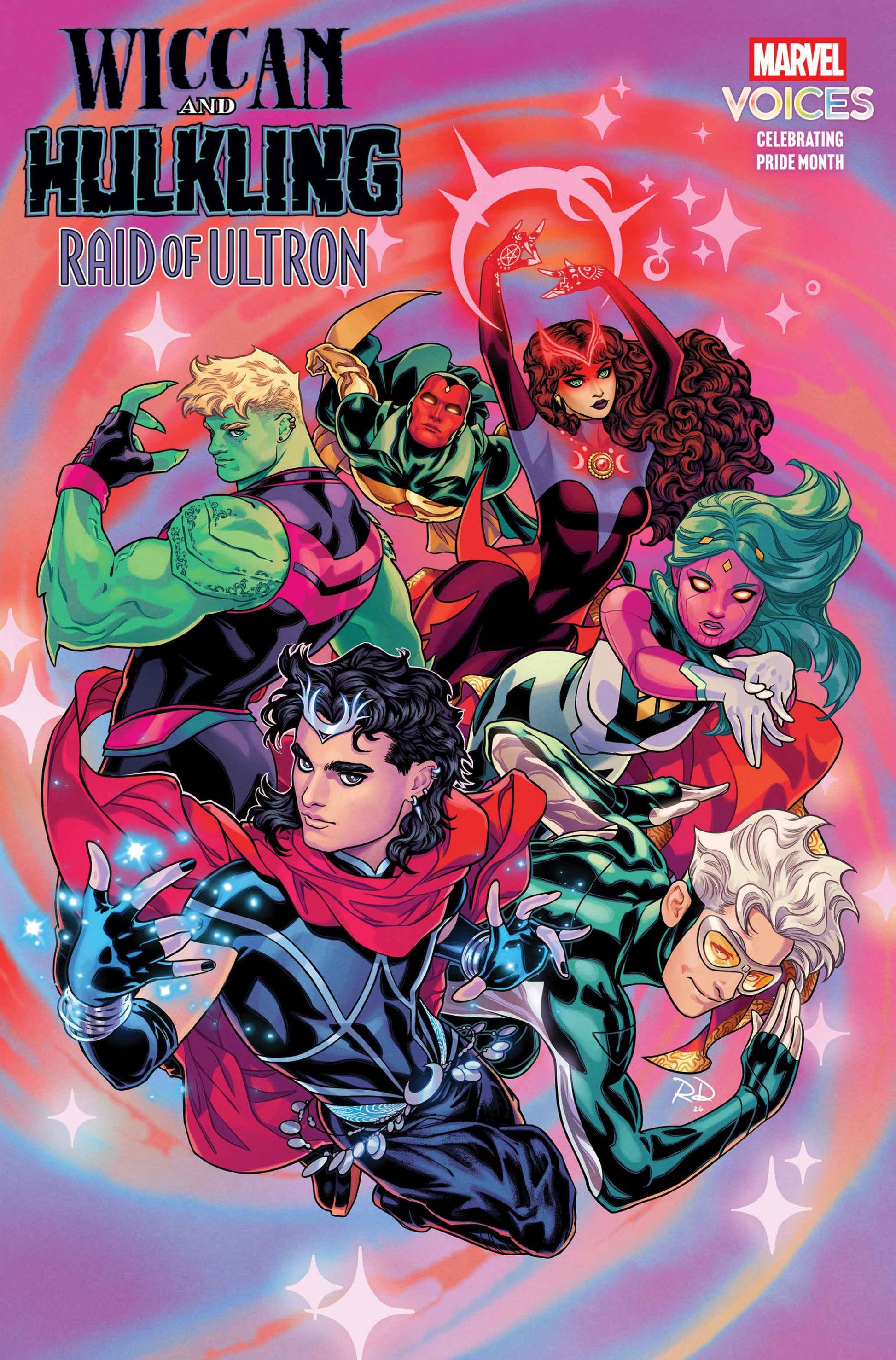 WICCAN AND HULKLING RAID OF ULTRON #1 CVR A