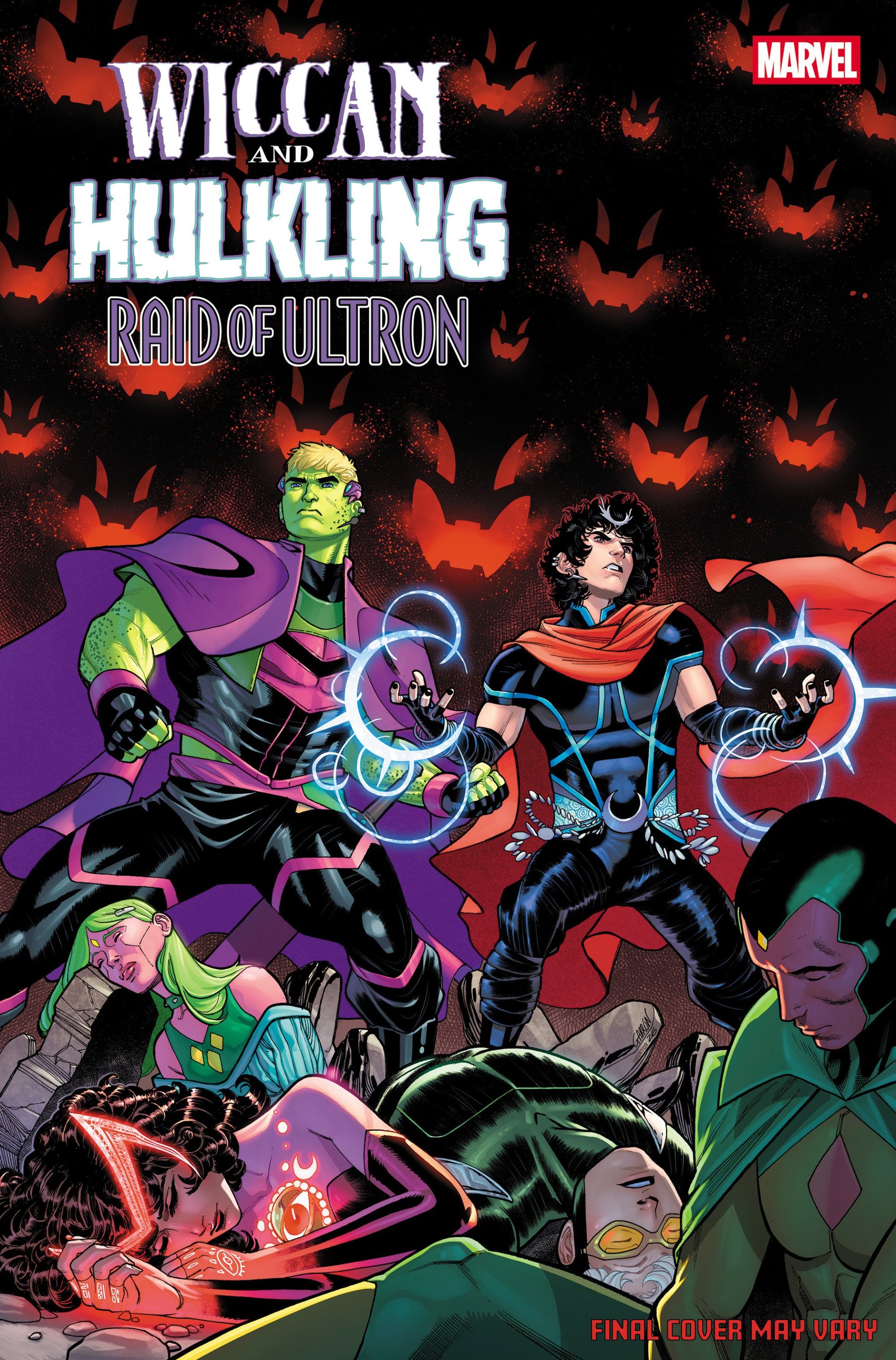 WICCAN AND HULKLING RAID OF ULTRON #1 CVR C JAVIER GARRON VAR