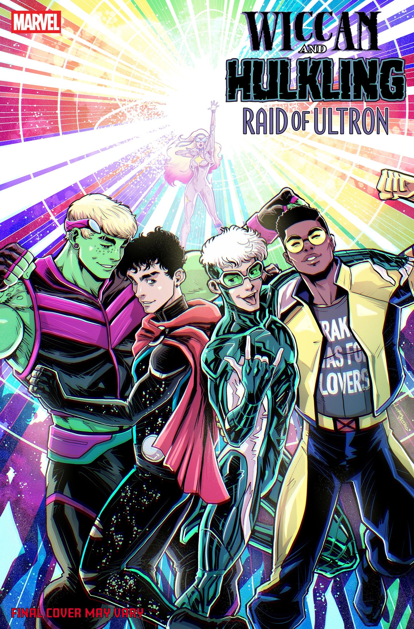WICCAN AND HULKLING RAID OF ULTRON #1 CVR B LUCIANO VECCHIO VAR