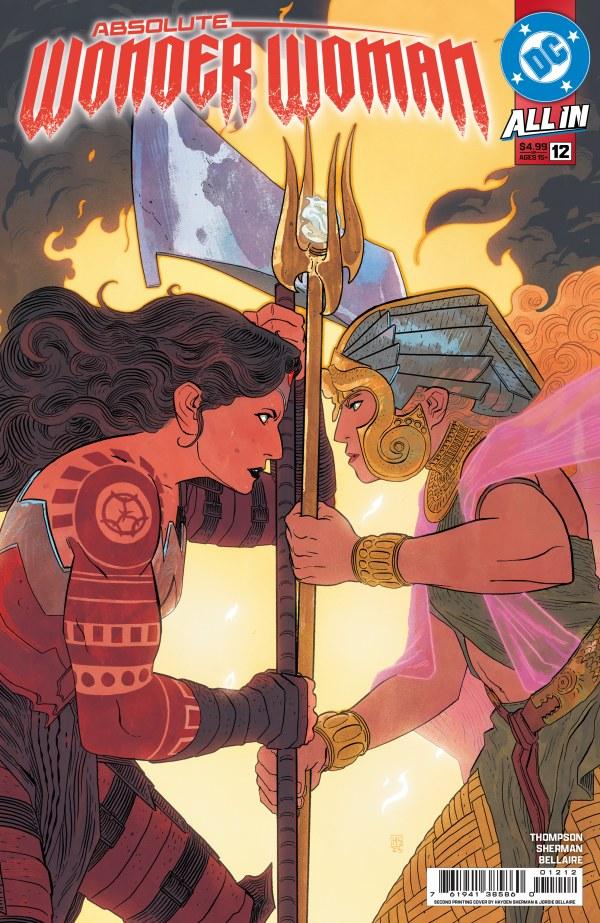 ABSOLUTE WONDER WOMAN #12 2ND PRINT