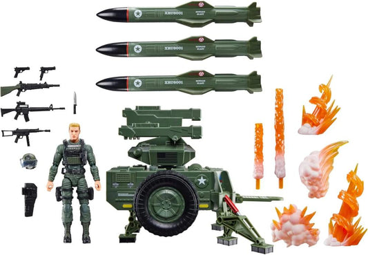 GI JOE CLASSIFIED #182 CLAYTON "HAWK" ABERNATHY WITH MOBILE MISSILE SYSTEM