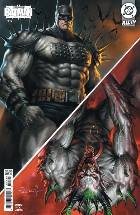 ABSOLUTE BATMAN #15 3RD PRINTING CVR B LUCIO PARILLO CARD STOCK VAR