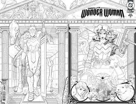ABSOLUTE WONDER WOMAN ANNUAL 2026 #1 2ND PRINTING CVR B HAYDEN SHERMAN CARD STOCK VAR