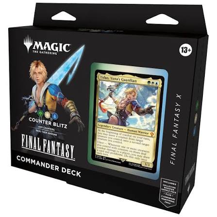 MAGIC THE GATHERING FINAL FANTASY X COUNTER BLITZ COMMANDER DECK