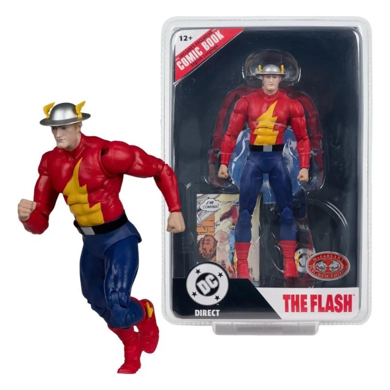 DC DIRECT FLASH 123 JAY GARRICK FLASH FIGURE W/COMIC