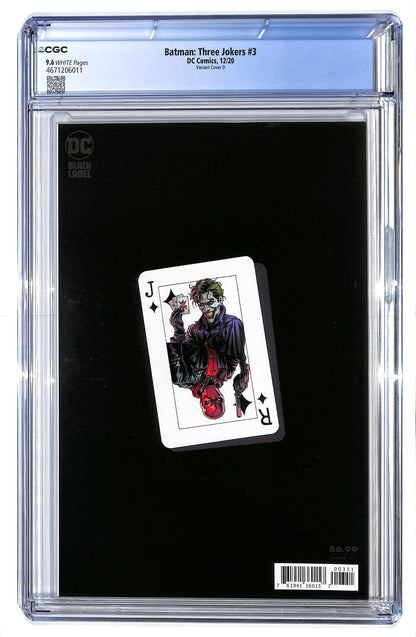 Batman: Three Jokers 2020 #3 Jason Fabok Stand-Up Comedian Variant Cover - CGC 9.6 - $45.00