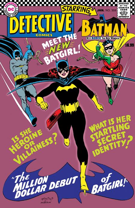DETECTIVE COMICS #359 FACSIMILE EDITION CVR C CARMINE INFANTINO FOIL VAR