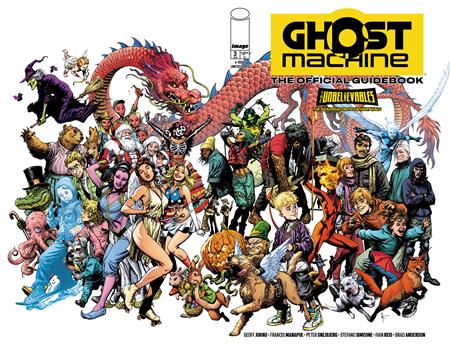 GHOST MACHINE THE OFFICIAL GUIDEBOOK #3 CVR A GARY FRANK & BRAD ANDERSON WRAPAROUND (OF 5)