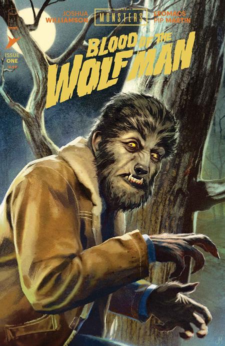 UNIVERSAL MONSTERS BLOOD OF THE WOLF MAN #1 CVR B JOSHUA MIDDLETON VAR (OF 4)