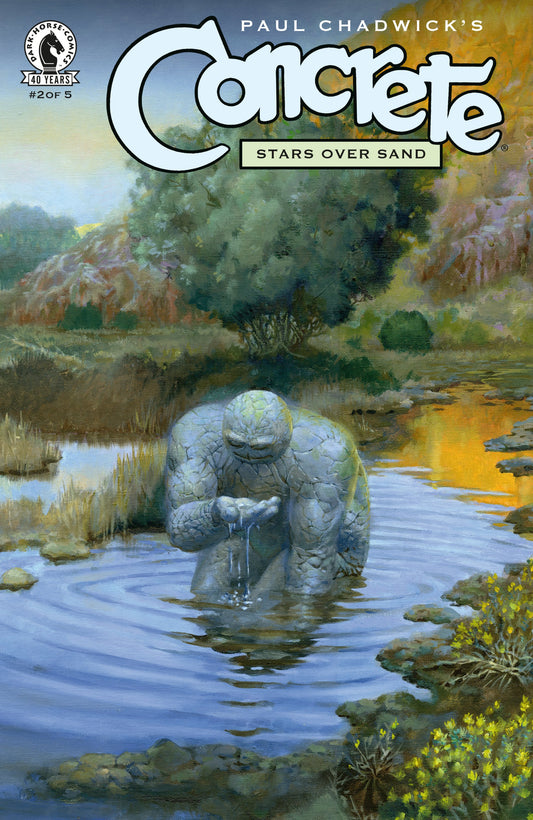 CONCRETE STARS OVER SAND #2 CVR A PAUL CHADWICK