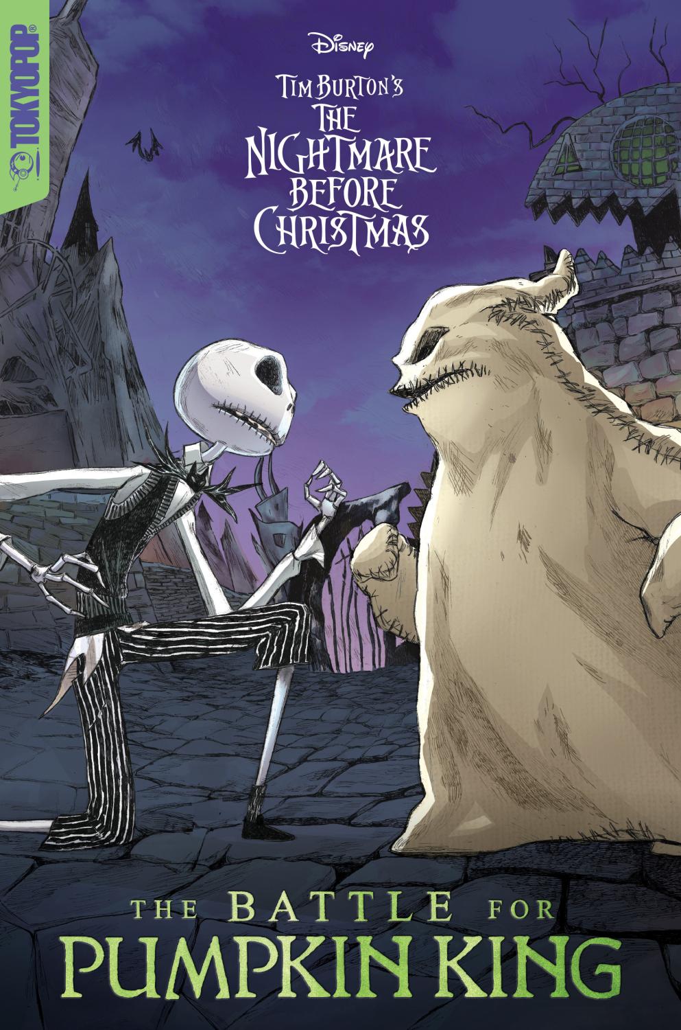 DISNEY MANGA TIM BURTONS THE NIGHTMARE BEFORE CHRISTMAS - THE BATTLE FOR PUMPKIN KING