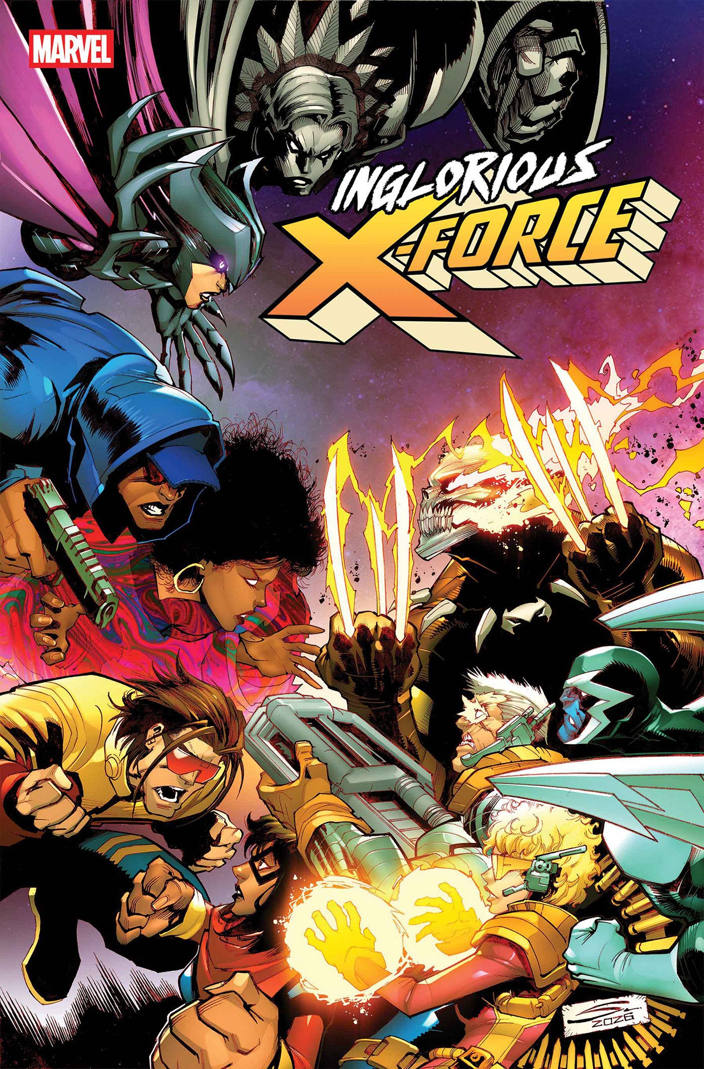 INGLORIOUS X-FORCE #6 GERARDO SANDOVAL VAR CVR B