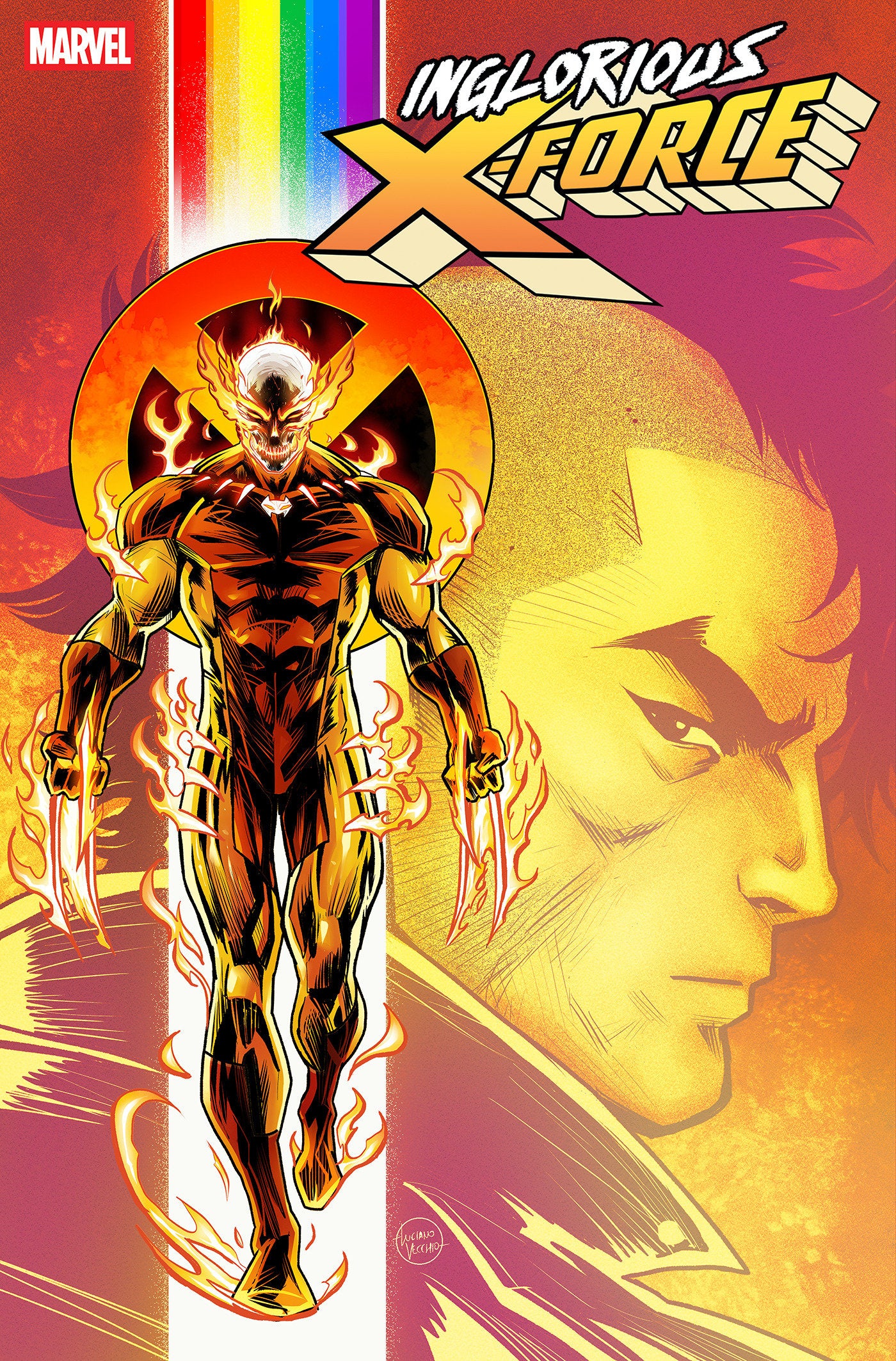 INGLORIOUS X-FORCE #6 LUCIANO VECCHIO PRIDE VAR CVR D