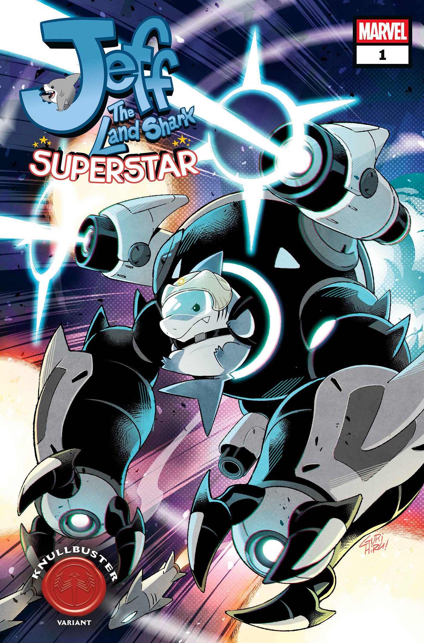 JEFF THE LAND SHARK SUPERSTAR #1 CVR D GURIHIRU KNULLBUSTER VAR