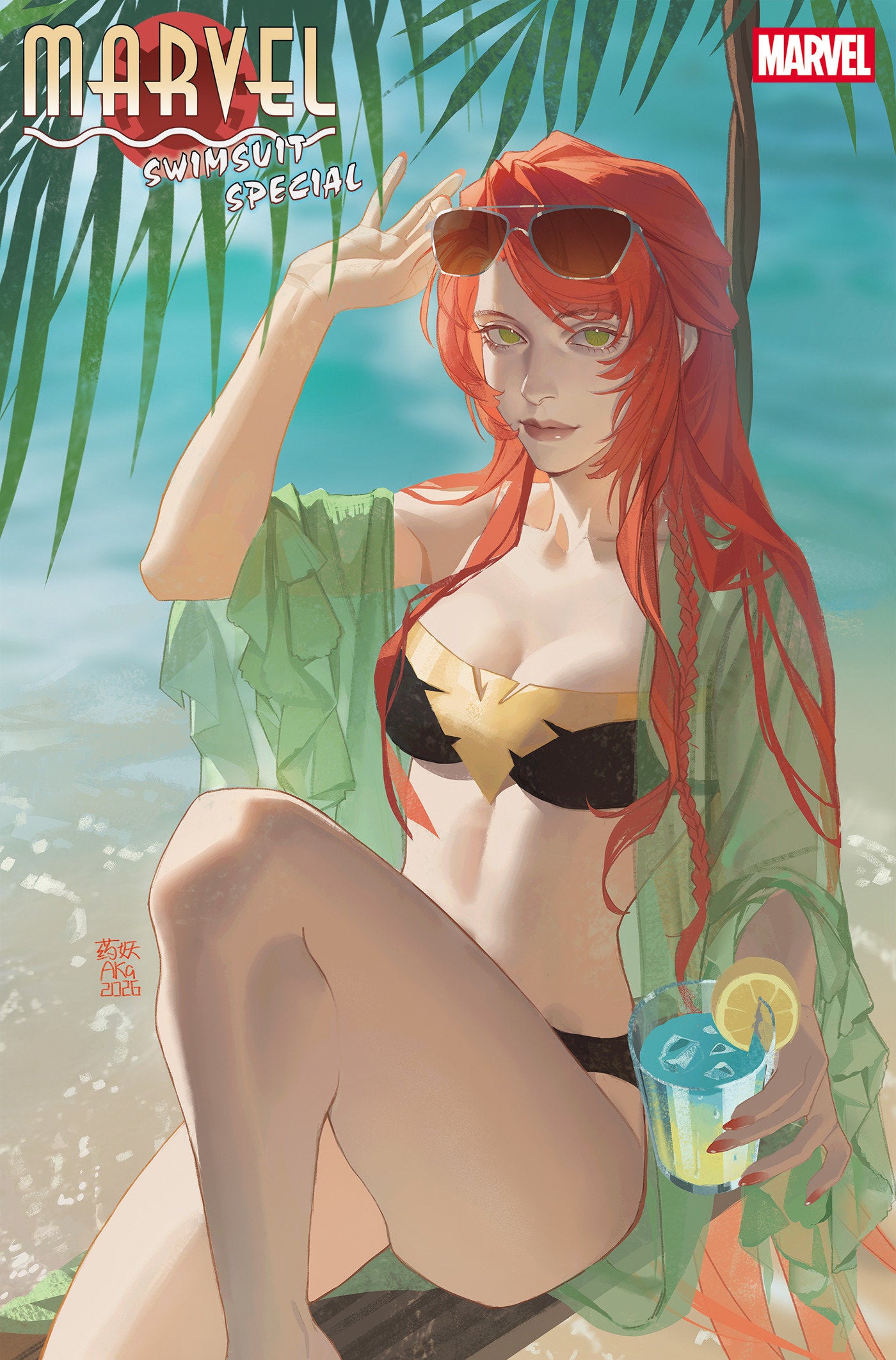 MARVEL SWIMSUIT SPECIAL BRAND NEW BEACH DAY #1 AKA VAR CVR E