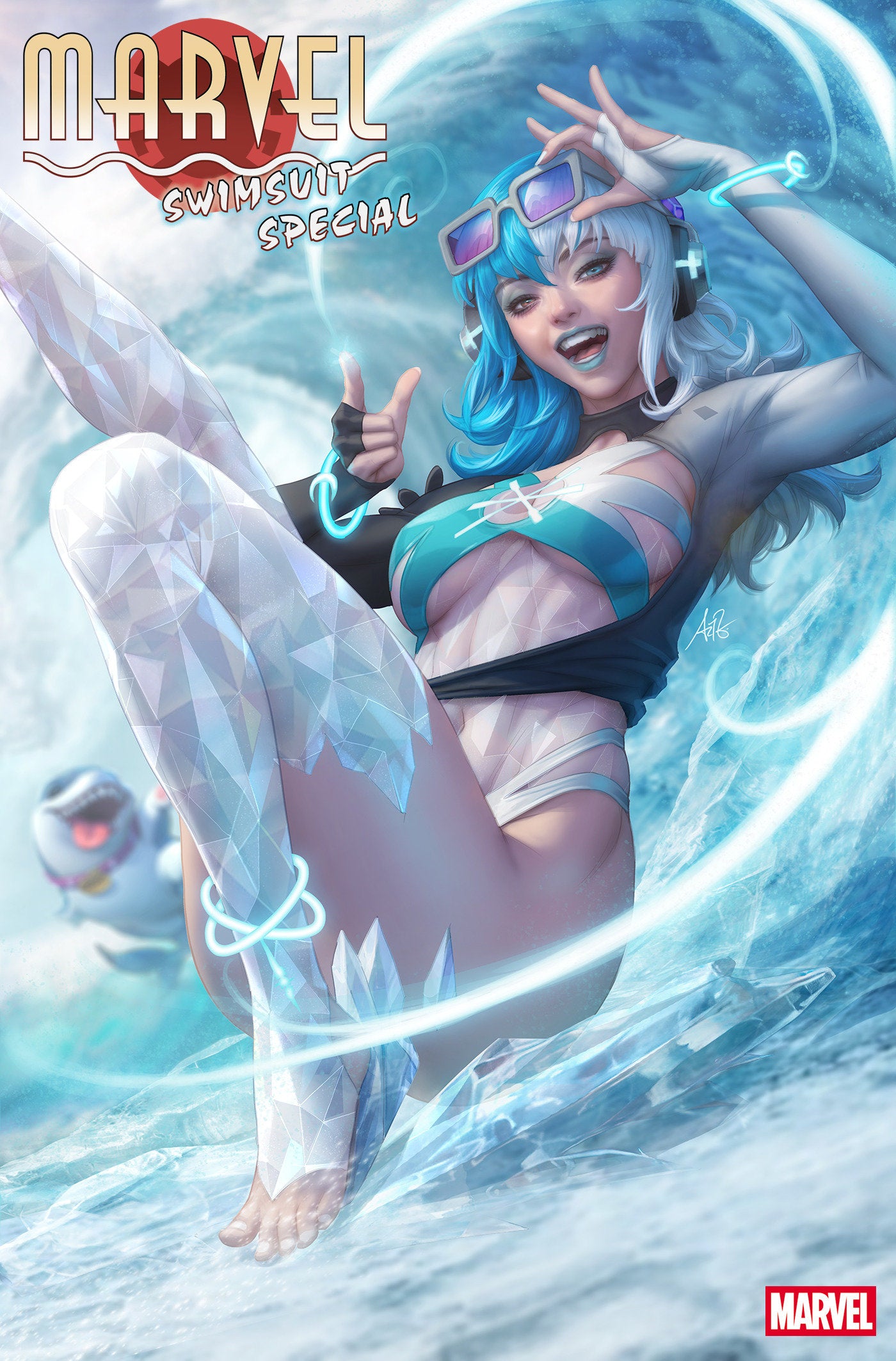 MARVEL SWIMSUIT SPECIAL BRAND NEW BEACH DAY #1 CVR D ARTGERM VAR