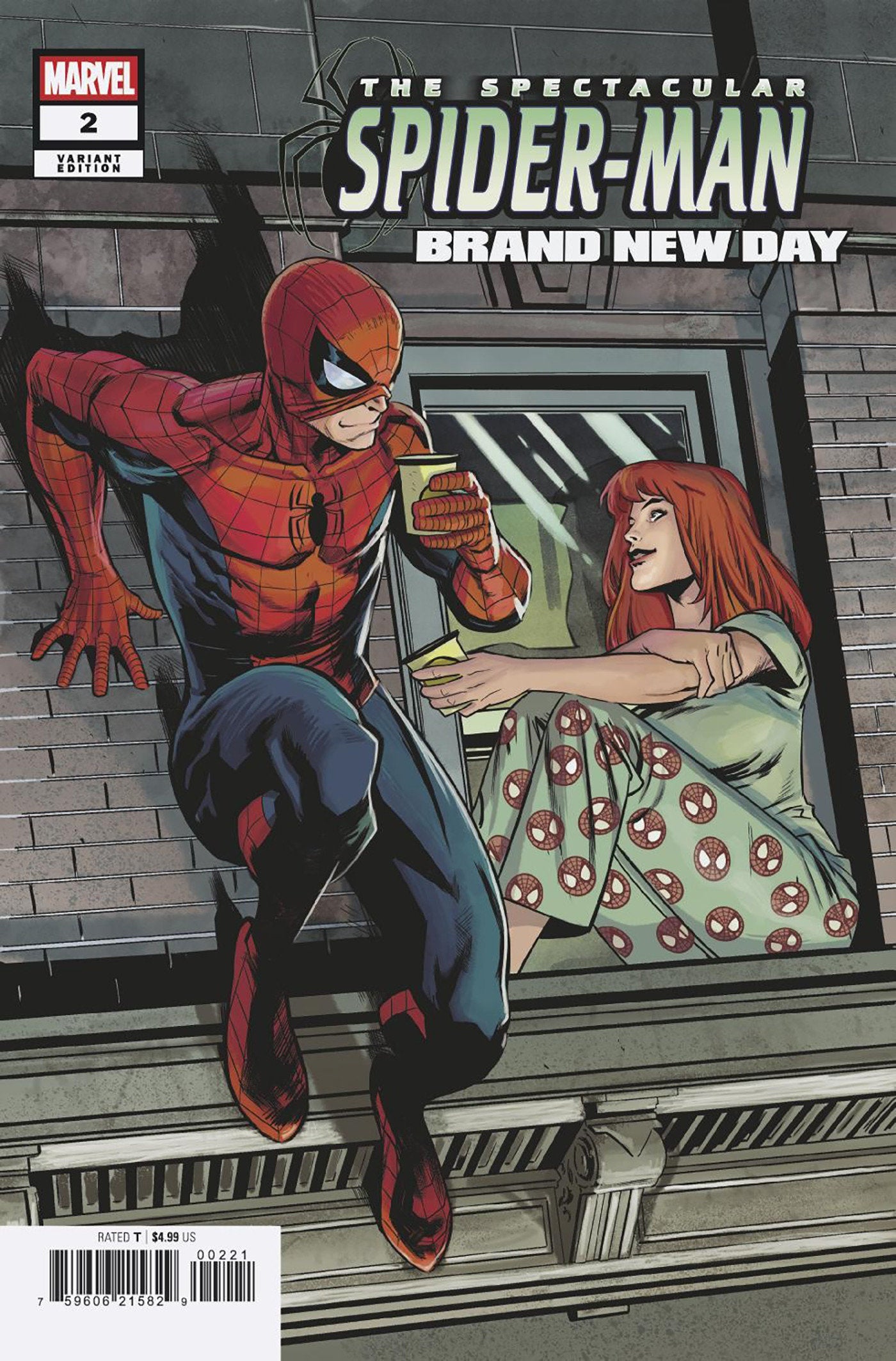 SPECTACULAR SPIDER-MAN BRAND NEW DAY #2 CVR B FRANCESCO MANNA MJ VAR