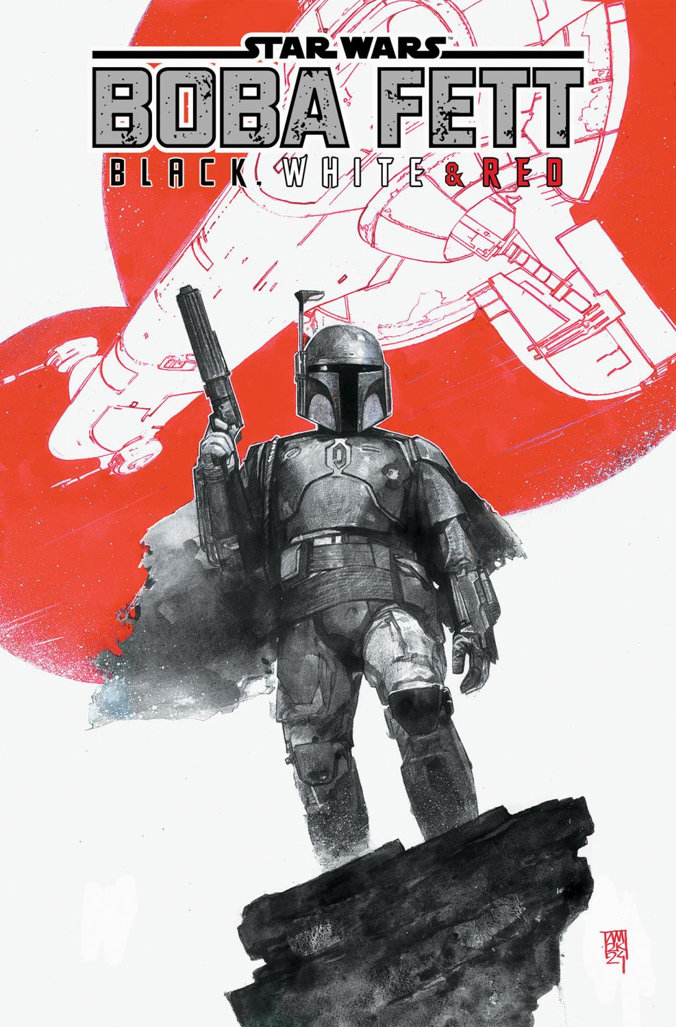 STAR WARS BOBA FETT - BLACK WHITE AND RED TP VOL 01