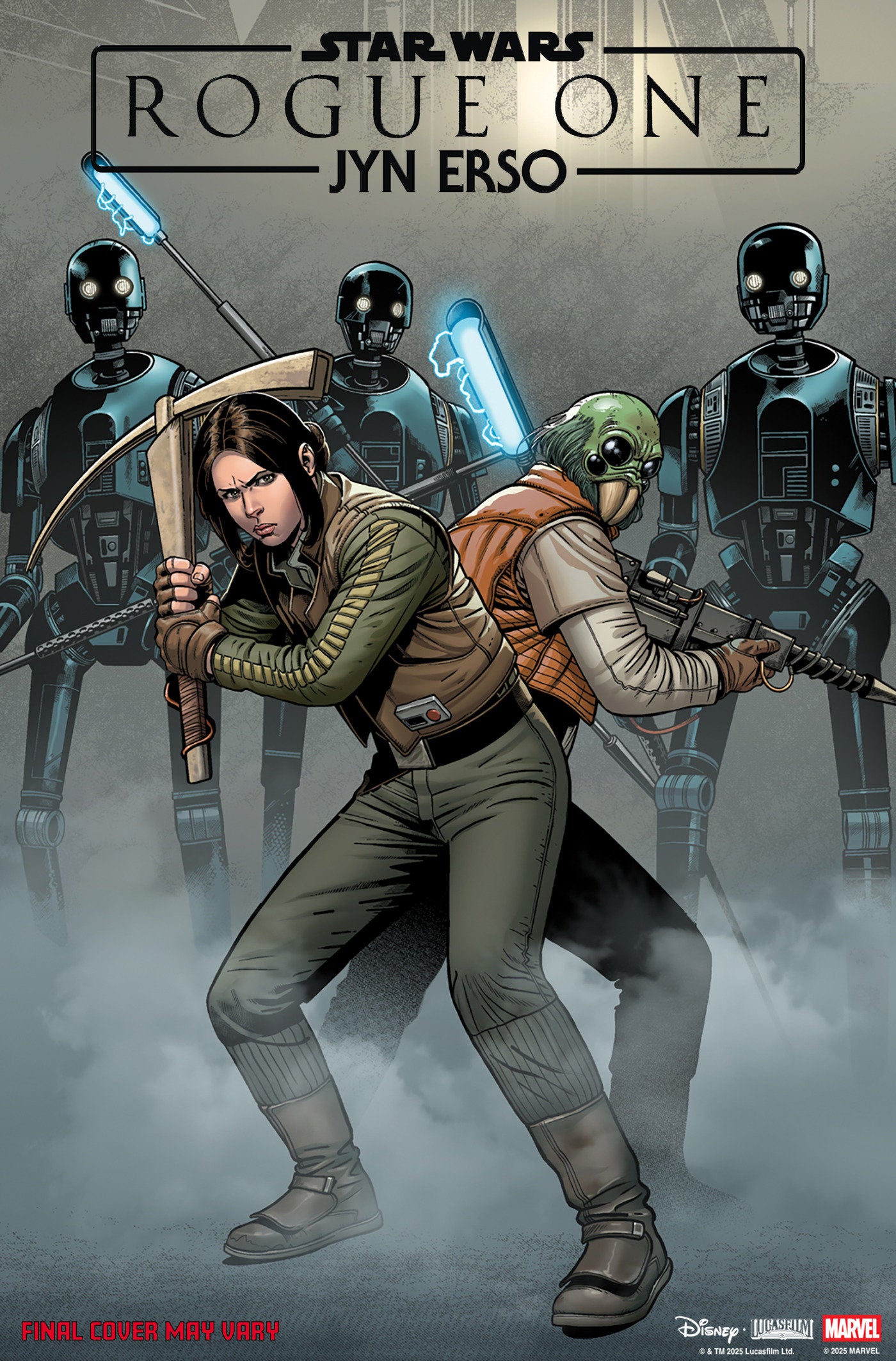 STAR WARS ROGUE ONE - JYN ERSO #1 CVR C RAMON ROSANAS VAR