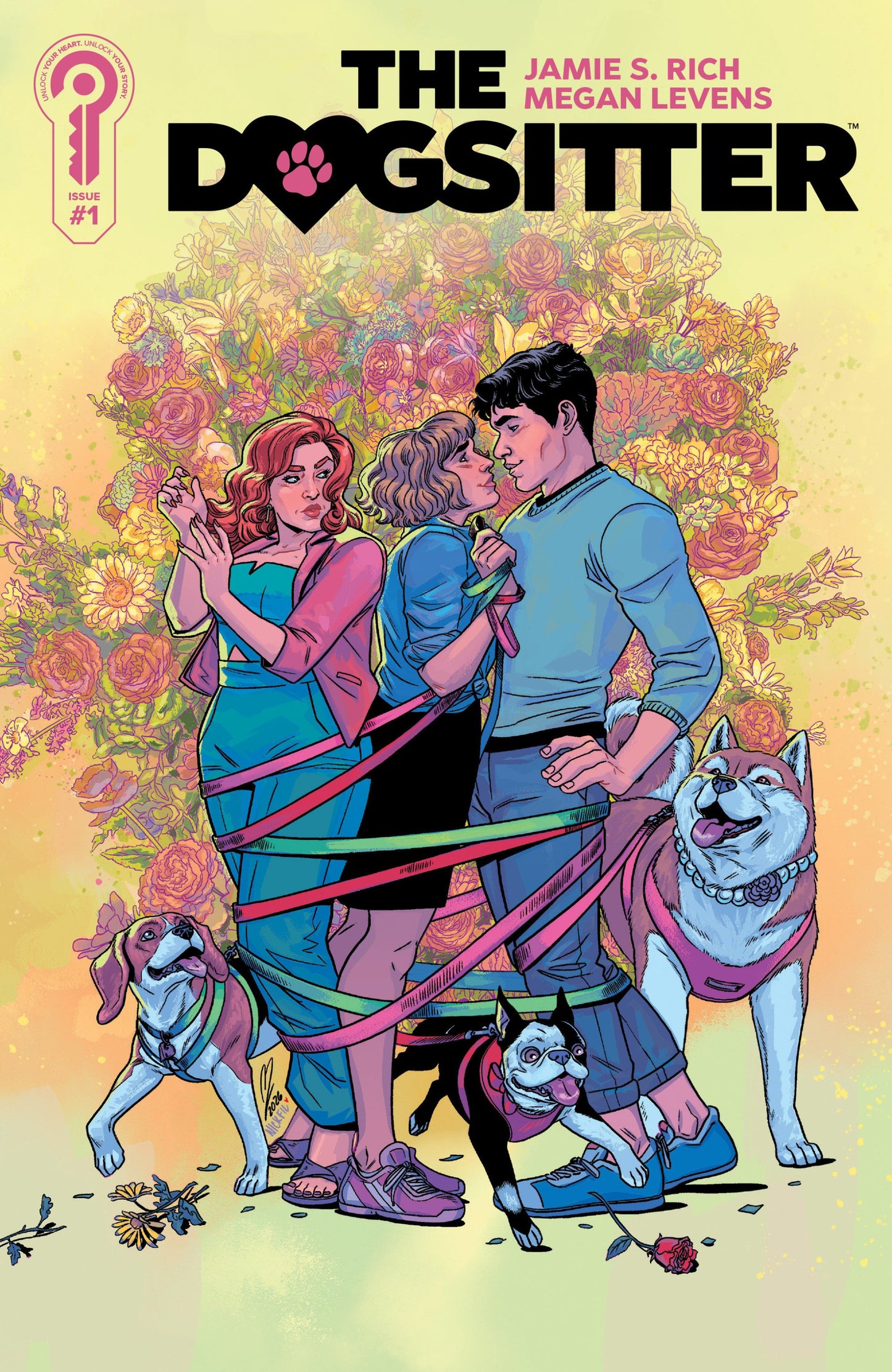 THE DOGSITTER #1 CVR A MEGAN LEVENS