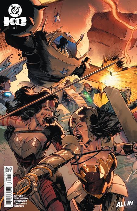 DC KO #1 FOURTH PRINTING CVR B JAVI FERNANDEZ CONNECTING CARD STOCK VAR