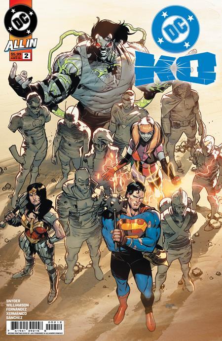DC KO #2 SECOND PRINTING CVR A JAVIER FERNANDEZ