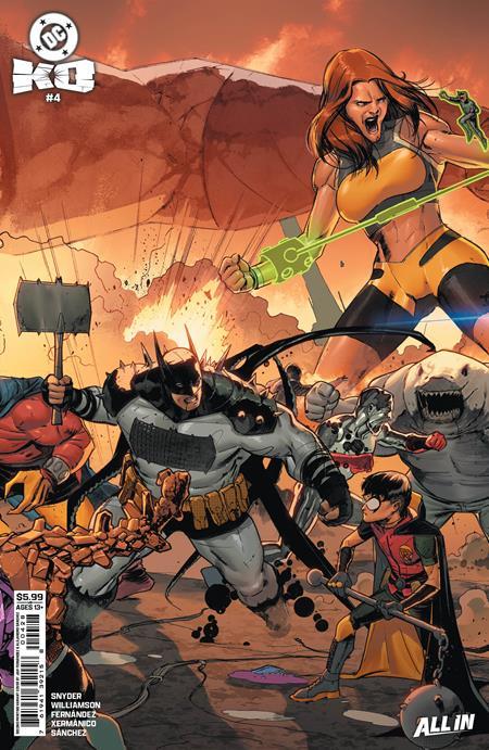 DC KO #4 2ND PRINTING CVR B JAVIER FERNANDEZ CONNECTING CARD STOCK VAR