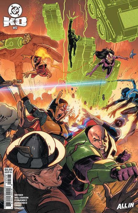 DC KO #5 2ND PRINTING CVR B JAVIER FERNANDEZ CONNECTING CARD STOCK VAR