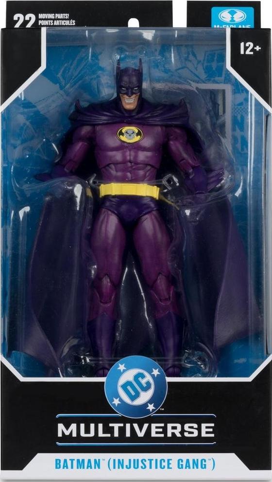 DC BATMAN WAVE 28 RED PLATINUM INJUSTICE GANG BATMAN