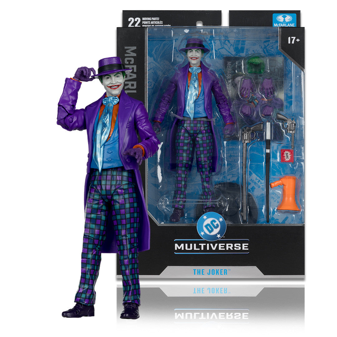 DC MCFARLANE JOKER LEGALLY DISTINCT JACK NICHOLSON COLLECTOR EDITION