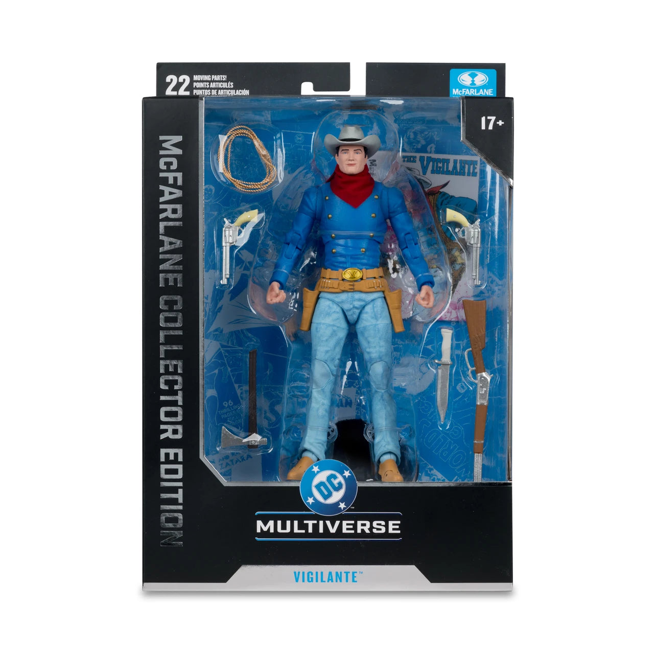 DC MCFARLANE VIGILANTE ALL STAR SQUADRON #56 COLLECTOR EDITION