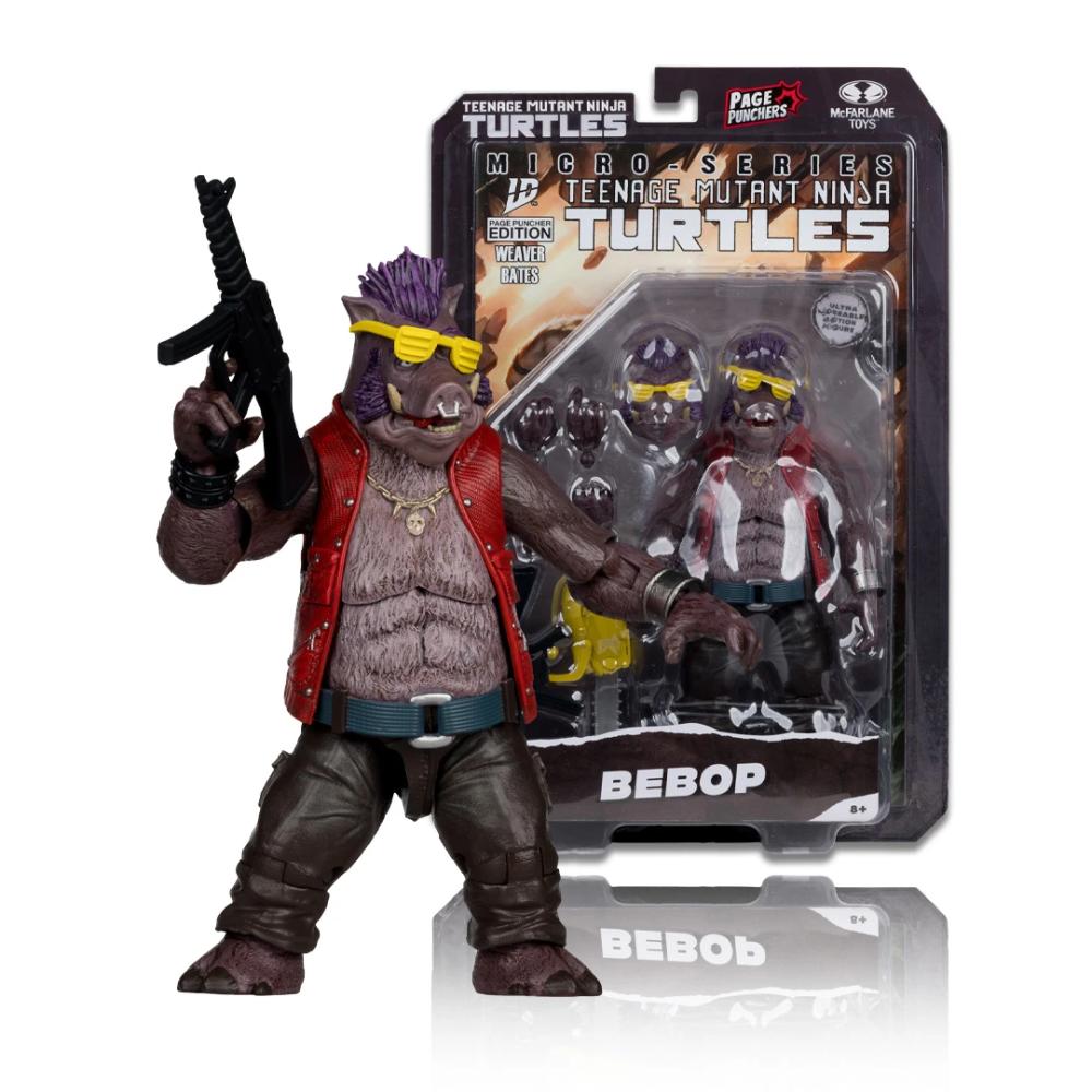 TMNT 5IN BEBOP FIGURE WITH COMIC