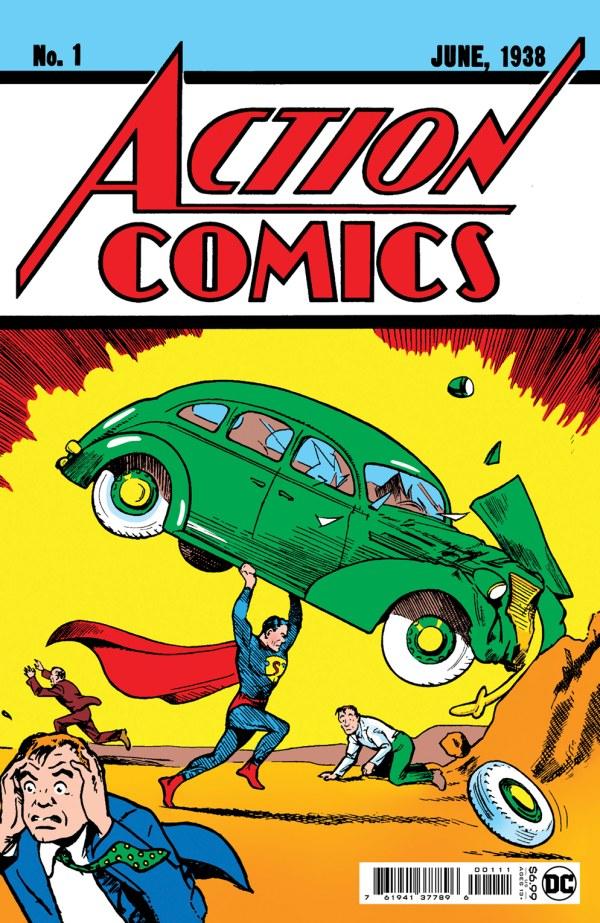 SUPERMAN DAY 2026 - ACTION COMICS #1 SILVER AGE SIZE FACSIMILE EDITION