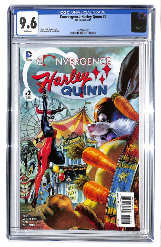 Convergence Harley Quinn 2015 #2 - CGC 9.6 - $20.00