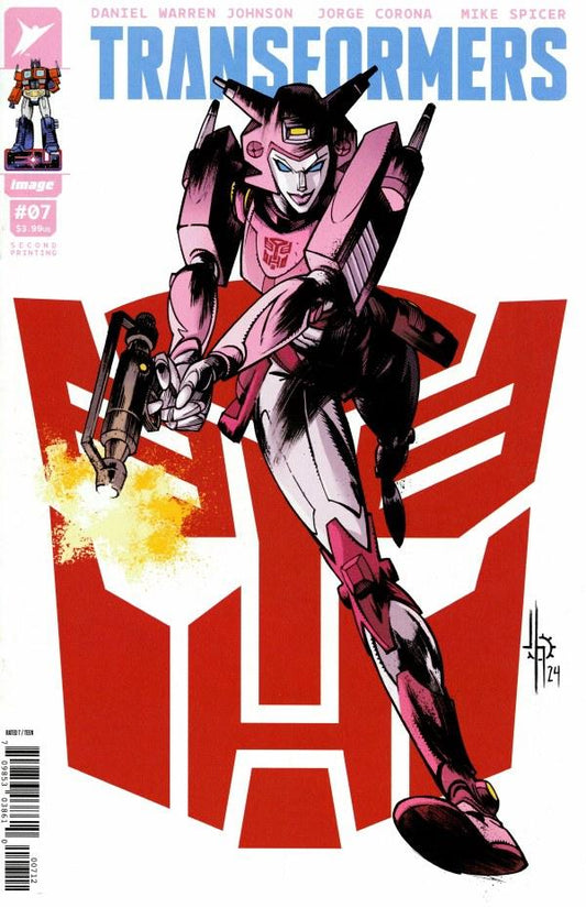 TRANSFORMERS #7 2ND PRINTING JASON HOWARD VAR