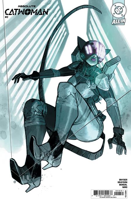 ABSOLUTE CATWOMAN #2 CVR E 1:25 INCV ERIC CANETE CARD STOCK VAR (OF 6)