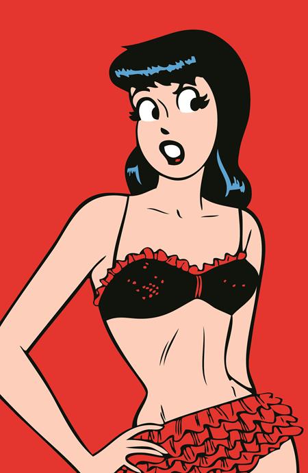 ARCHIE COMICS 85TH ANNIVERSARY PRESENTS BETTY & VERONICA SWIMSUIT SPECIAL ONE SHOT CVR F DAN DECARLO RED FOIL VERONICA PIN UP VAR