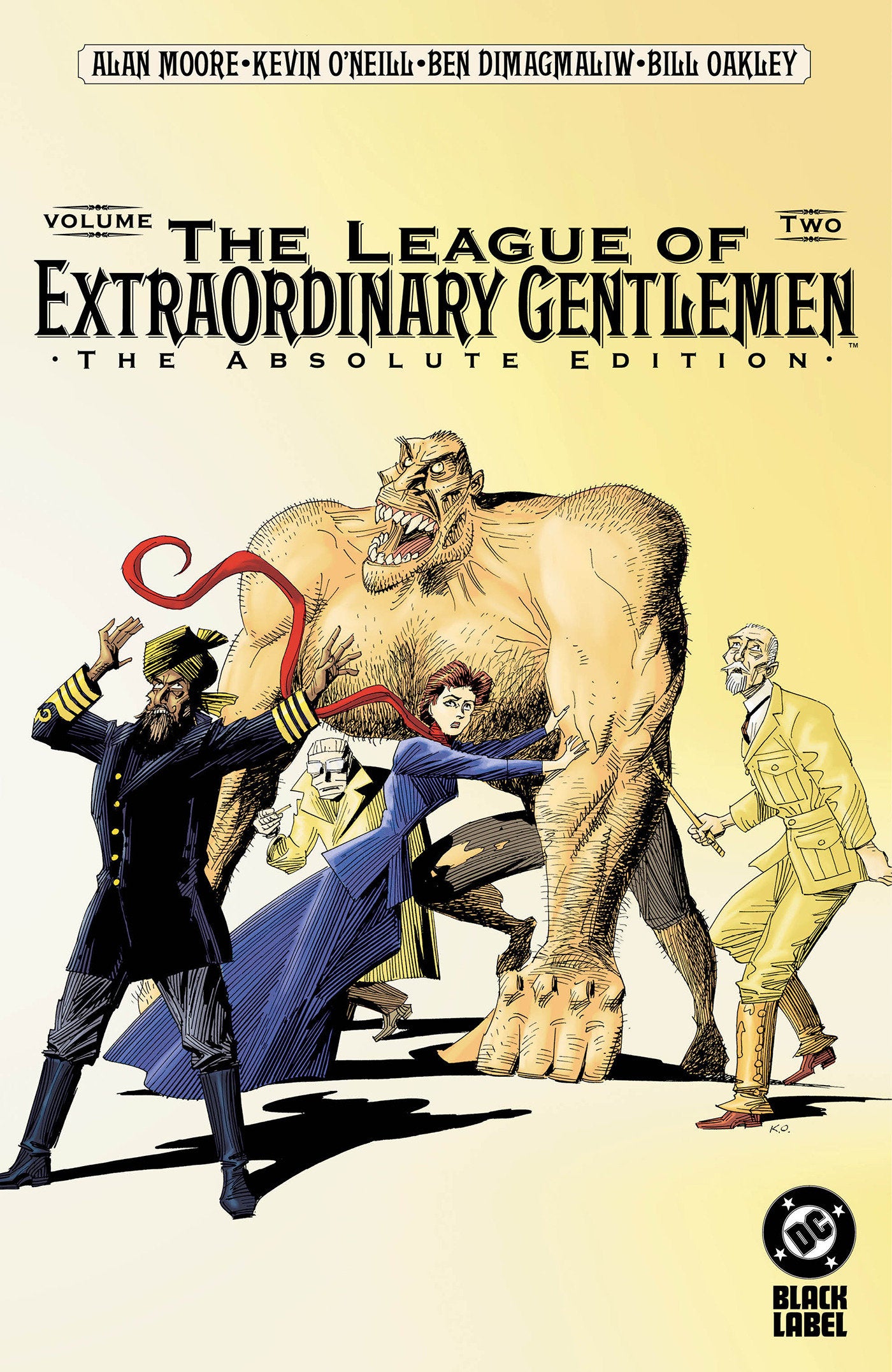 LEAGUE OF EXTRAORDINARY GENTLEMEN VOL 2 THE ABSOLUTE EDITION NEW EDITION HC