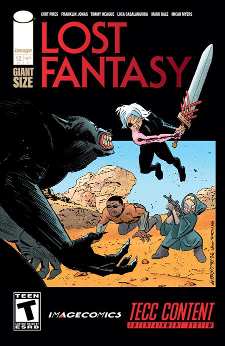 LOST FANTASY #12 CVR B ALEX DIOTTO VAR